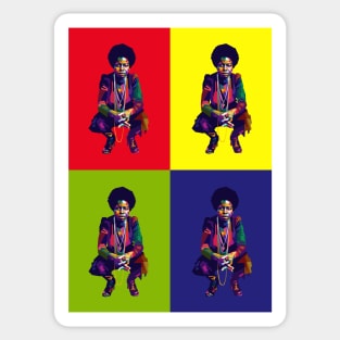 Nina Simone Pop art Sticker